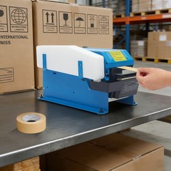 NEW Water-Activated Tape Dispenser with Water Brush, Maximum 39.4″ x 3.94″ Tape