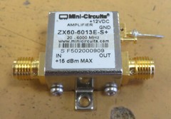Lot 10 Mini-Circuits ZX60-6013E-S+ 20-6000MHz SMA RF Coaxial Amplifier