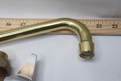 Glacier Bay 2 Handle Laundry Faucet Rough Brass 238 178