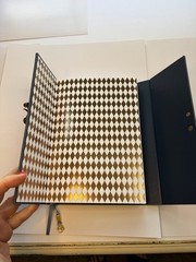 Archer & Olive Curtain Call Dot Grid Notebook Limited Edition NEW Latch Closure