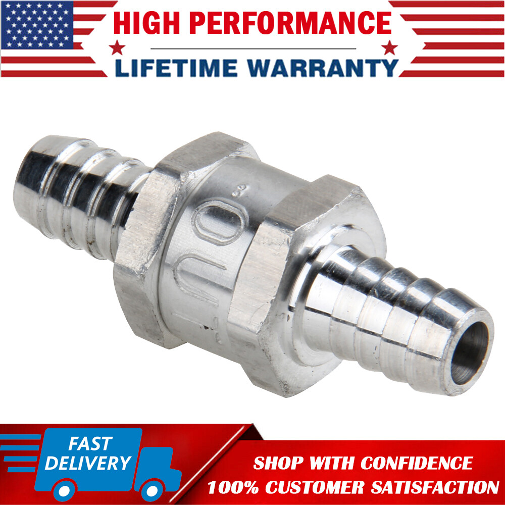 12mm 1/2 Inch Inline Check Valve Fuel Diesel Liquid Oil Air One Way Non Return