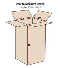 4x4x24 Corrugated Shipping Boxes Kraft Cardboard Mailer Cartons