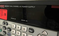 Keithley 2220-30-1 Dual Channel DC Power Supply Tektronix Tested Working