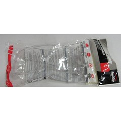 Safety 5120 Worker Bee Safety Glasses, Solid Clear Frame/Clear Lens, 12 Pairs