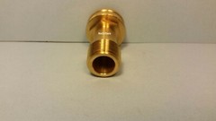 Brass Garden Hose Swivel Fitting 3/4″ Inch Female GHT 1/2″ Inch Male NPT 2 Pack