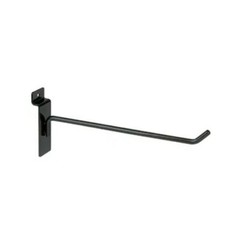 8″ Slatwall Black Peg Hooks Slat Wall Retail Display