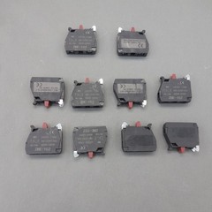 10PCS Fits ZBE-102 N/C Normal Close CONTACT BLOCK RED FOR XB4 XB5 Series Product