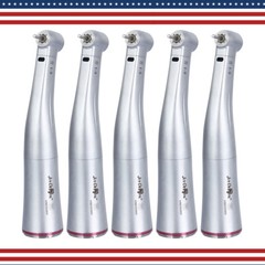 JoyDental 1:5 Electric Increasing E-Type Fiber Optic LED Contra Angle Handpiece