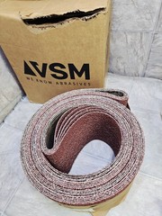 VSM 6″ X 137 1/2″ SANDING BELTS-320 GRIT-346773 5 Pcs Series KK790Y
