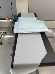 Oakworks Examination Table Radiology Imaging Adjustable Height Family Medicine