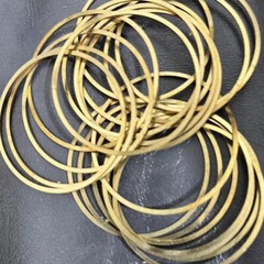 H62 Brass Ultra Thin Washers Shims Spacer Flat Precision Gasket All Sizes M2-M50