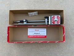 STARRETT 657AA Magnetic Base w/Attachments, Rod 0.250 In