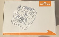 TOPSHAK TS-BC1 80W 1000pcs/min Money Counter Machine Counting Machine for Bank