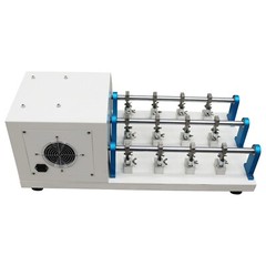 110V Leather Clamped& Folding Resistance Testing Machine 22.5° Bend Angle