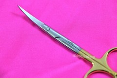 Premium GERMAN Supercut TC Iris Scissors 4.5″Curved Surgical Dental Instruments