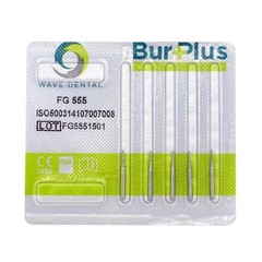 Wave Dental Carbide Bur High Speed FG 555 557 699 702 701L Prima Midwest Burs