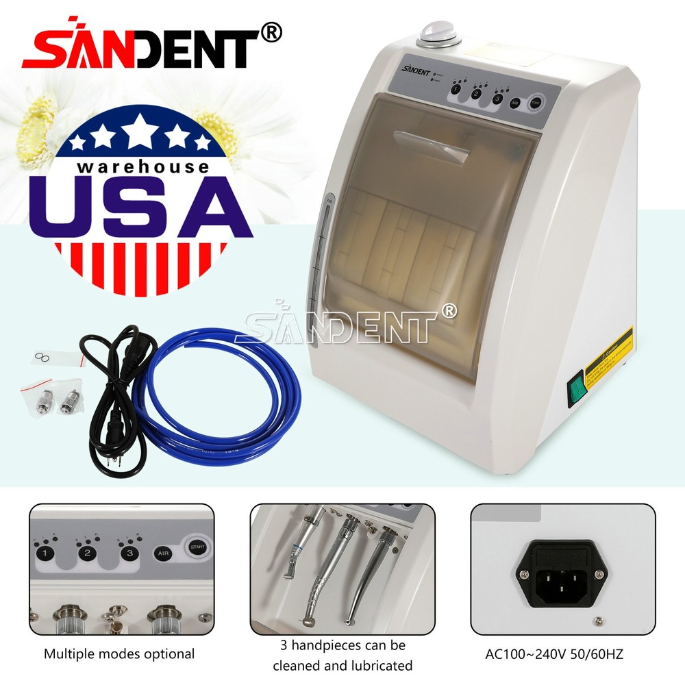 Dental Automatic Handpiece Maintenance Lubrication Oiling Machine /LED Handpiece