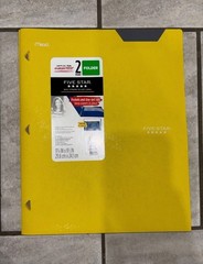 Five Star 2 Pocket Folder w/ Stay-Put Tabs – Durable School Folder– Choose Color