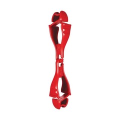 SQUIDS BY ERGODYNE 29WP12 PK 6 Glove Clip,Red,6-1/2″ 29WP12