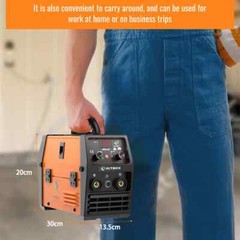 HITBOX Synergy HBM1200,3 in 1 Inverter TigArgon Arc MIG Gas-Less Welding Machine