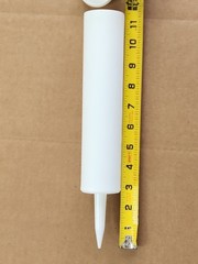 Lot of 6 – Empty Caulk Tubes Fillable Sealant Caulking Tubes with Cap