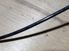 Carol 76812 #14awg Stranded Bare Copper PVC Hook Up Wire AWM MTW 600V Black/50ft