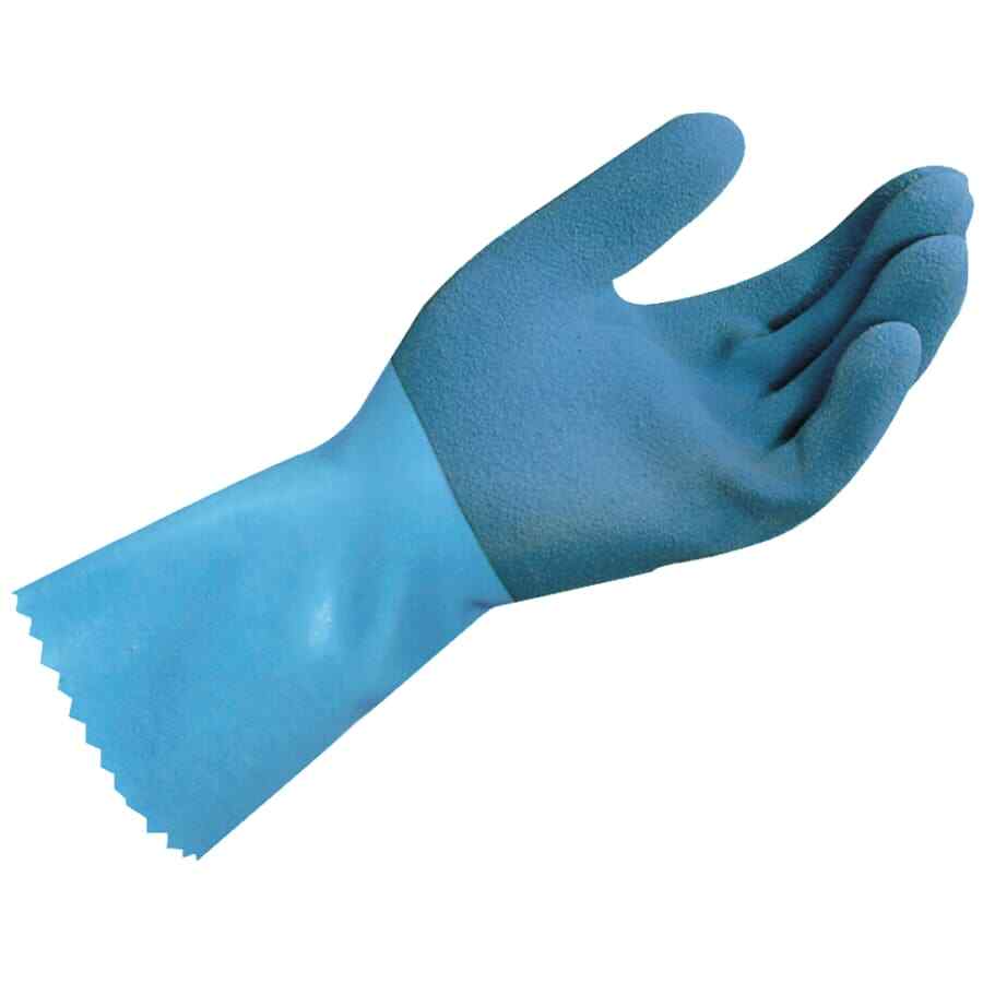 Mapa Professional PPE Medical Blue-Grip LL-301 Gloves Medium Blue