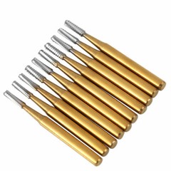 5 Pcs/Box Dental FG-1957 High Speed Tungsten Steel Carbide Crown Cutting Burs DL