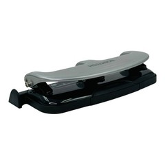 Bostitch 3-Hole Punch Metal 20 Sheets Silver/Black