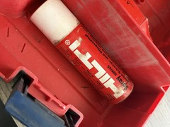 Hilti DX A41 Powder Actuated Fastening Nail Gun Tool Case Strip Loads Manual