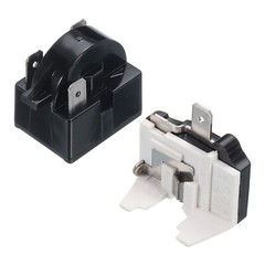Refrigerators PTC Starter Relay 3 Pin 4.7 Ohm Overload Protector 1/2HP
