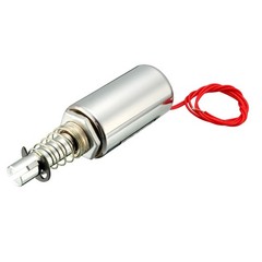 MQ8-Z15B DC 12V 10mm 15N Pull Push Type Linear Motion Solenoid Electromagnet