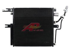 Dodge Ram Condenser w/ Transmission Oil Cooler 55057091AB Parallel Flow