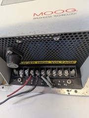 60 DAY MOOG MODEL 150-101A 230V BRUSHLESS PWM DRIVE POWER SUPPLY