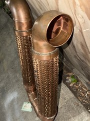 Metraflex ML S80400 4 IN METRALOOP + 4IN MVMT BRNZ HO SE/BRD COPPER SWT ENDS