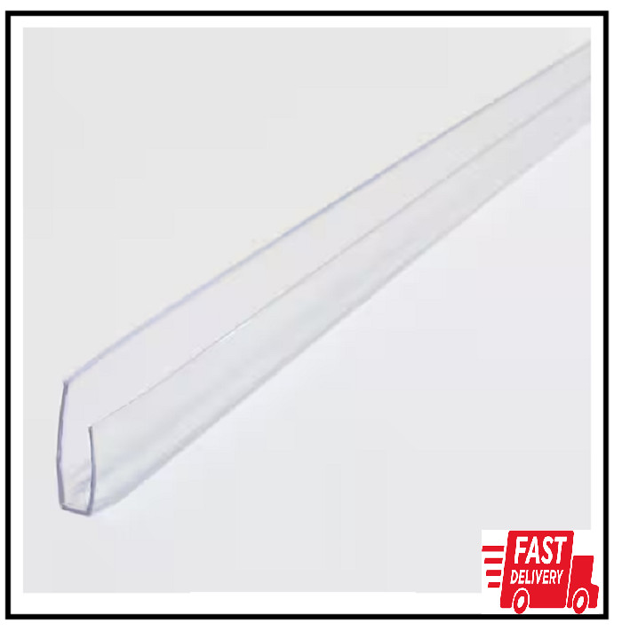 Multi-Wall U-Channel 1/4 in x 96 in x 1/4 in (6mm) Thermoclear Polycarbonate