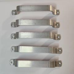 Aluminum Door Drawer Pull Handle 5-5/8″ Length, 3/16″ Hole, 1/8″ Thick 5 pcs Lot