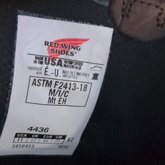 Red Wing Shoes Pecos 4436 Waterproof Work Boots ASTM F2413-18 Size 11 E2 Brown