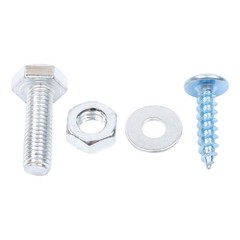 4 Pcs 4 In Swivel Caster Wheels 2200Lbs Heavy Duty With Brake And White Hubs
