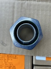 PACK OF 5 Bridgeport 434-LT2 Liquid Tight Connector 1 inch Conduit