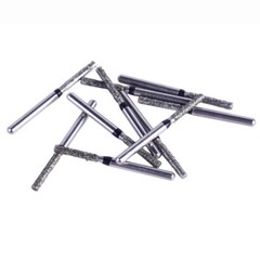 10pcs/kit AZDENT Dental FG Diamond Burs for High Speed Handpiece Friction Grip