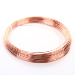 5m/10m Copper Wire Round Solid Bare 0.2mm/0.3mm/0.4mm-2.5mm Craft Florist Wire