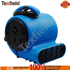 Air Mover Floor Blower Fan 1/4hp 1000CFM 3 Speed For Drying Cooling Ventilation
