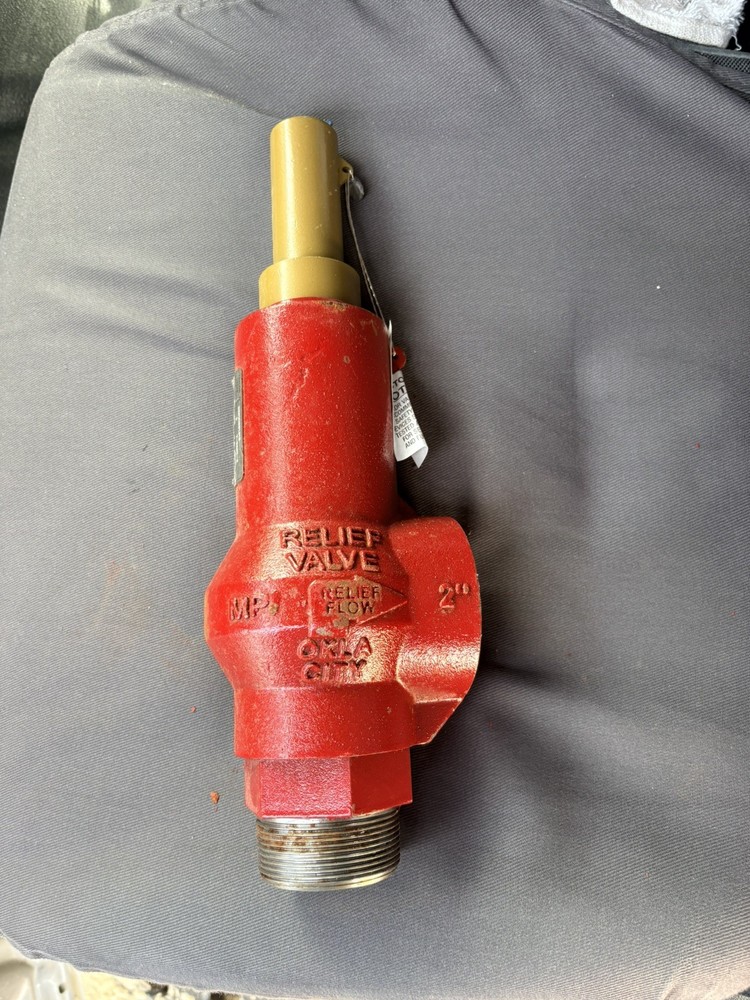 TAYLOR 2″ 8250-2 PRESSURE RELIEF VALVE 801-1500 range SET@1,440