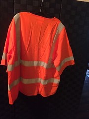 New Safety Gear PIP High Visibility Orange Reflective Safety Vest Size 4X/5X