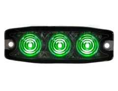 Green Ultra Thin 3.5 Inch LED Strobe Light (8892239)