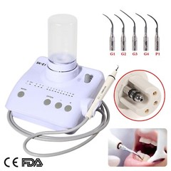 Dental Ultrasonic Scaler for EMS Cavitron Woodpecker+Handpiece+2*Bottles US-E1