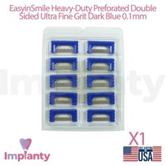 EasyinSmile Dental IPR Strips Set Heavy Duty Double Sided Perforated Ultra Fine