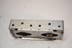 F&S 4436 Det 150 420 SS Mold Die Block Stainless Steel Silver Insert Used