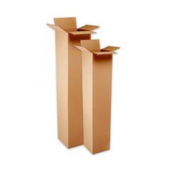6 x 6 x 40″ – Tall Corrugated Boxes, ECT-32, 25/pack